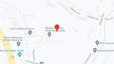 Big Bend Woods Healthcare Center in google map