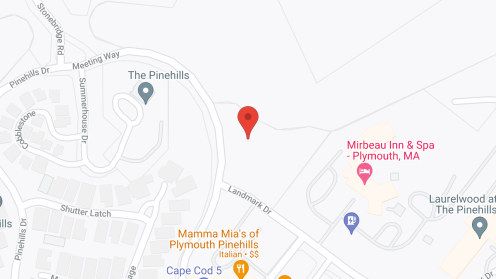 Map of the neighborhood around Laurelwood at The Pinehills