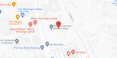 River Commons Senior Living in google map