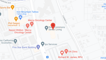 River Commons Senior Living in google map
