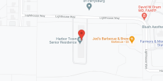 Harbor Town Senior Residence in google map