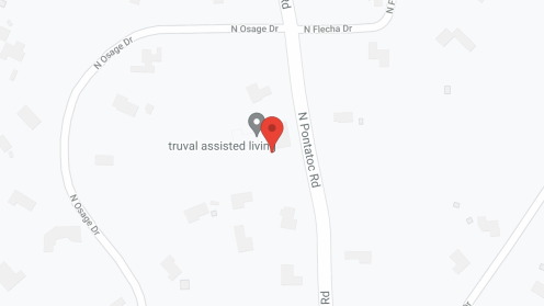 Map of the neighborhood around Truval Assisted Living Home