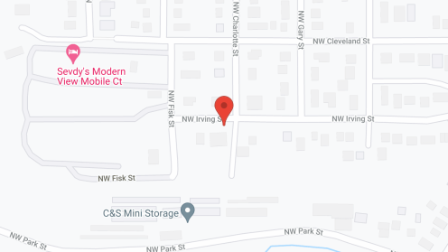 Map of the neighborhood around Gentle Hands with Grace LLC