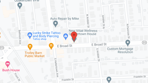 Map of the neighborhood around Tri County Respite Quakertowne House