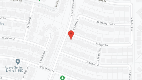 Map of the neighborhood around Surprise Assisted Living LLC