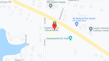 Addington Place of Edwardsville in google map