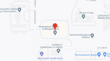 Nottingham Health and Rehabilitation in google map