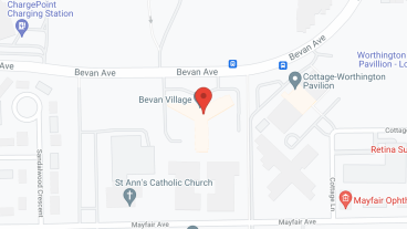 Bevan Village in google map