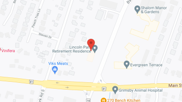 Lincoln Park Retirement Residence in google map