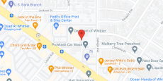 Oakmont of Whittier in google map