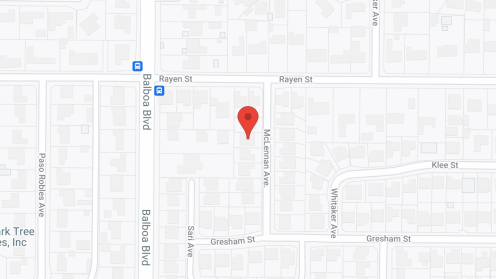 Map of the neighborhood around McLennan Manor II