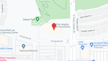 Heights Of Summerlin in google map