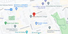 Amica Bayview Village in google map