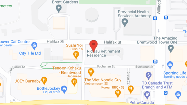 Rideau Retirement Residence in google map