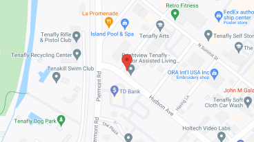 Brightview Tenafly in google map