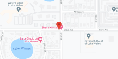 Water's Edge of Lake Wales in google map