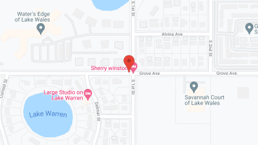 Water's Edge of Lake Wales in google map