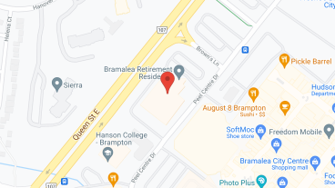 Bramalea Retirement Residence in google map