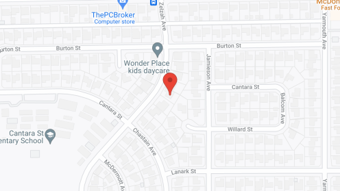 Map of the neighborhood around Hartland Care