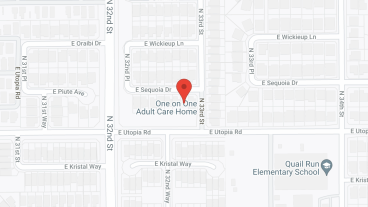 One on One Adult Care Home in google map