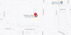 Majestic Heights Assisted Living in google map