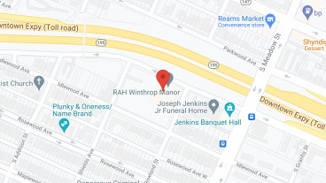 RAH Winthrop Manor ALF in google map