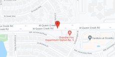 Gardens at Ocotillo Senior Living in google map