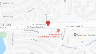 Gardens at Ocotillo Senior Living in google map