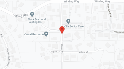 Map of the neighborhood around Golden Moments Care Home Winding Way