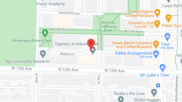 Tapestry at Arbutus Walk in google map