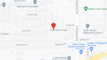Faith Home Care in google map