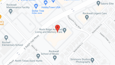 Rock Ridge Assisted Living and Memory Care in google map