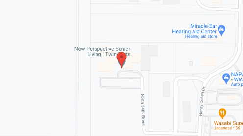 Map of the neighborhood around New Perspective Twin Ports