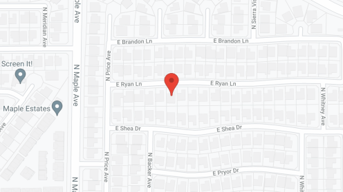 Map of the neighborhood around Maple Tree Care Home