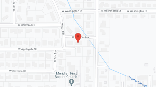 Map of the neighborhood around Home Sweet Home