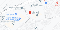 The Courtyards at Oak Ridge in google map