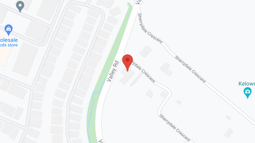 Map of the neighborhood around Three Oaks Assisted Living