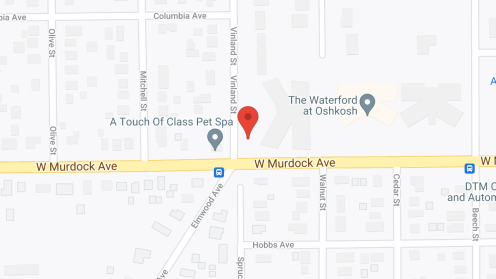Map of the neighborhood around The Residence at Oshkosh