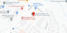 Magnolia Gardens in google map