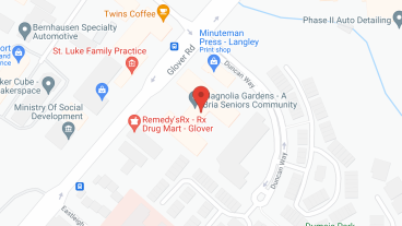 Magnolia Gardens in google map