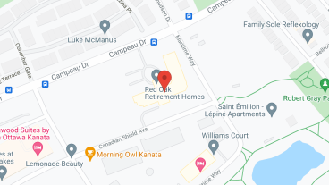 Red Oak Retirement Residence in google map