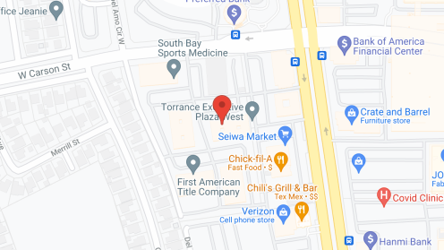 Map of the neighborhood around St Peregrine Hospice