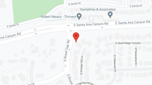 Map of the neighborhood around Orange Hill Quality Care