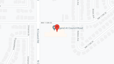 Legend at Council Road in google map