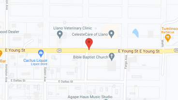 Celeste Care of Llano in google map