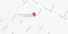 Always There Assisted Living in google map
