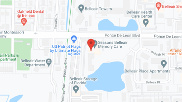 Seasons Belleair in google map
