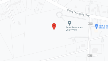Peak Resources - Cherryville in google map