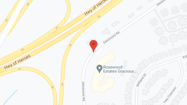 Rosewood Estates in google map