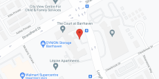 Court at Barrhaven in google map